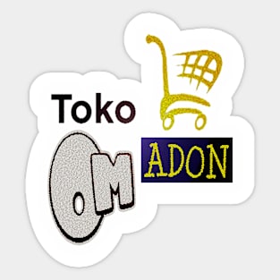 toko om adon Sticker